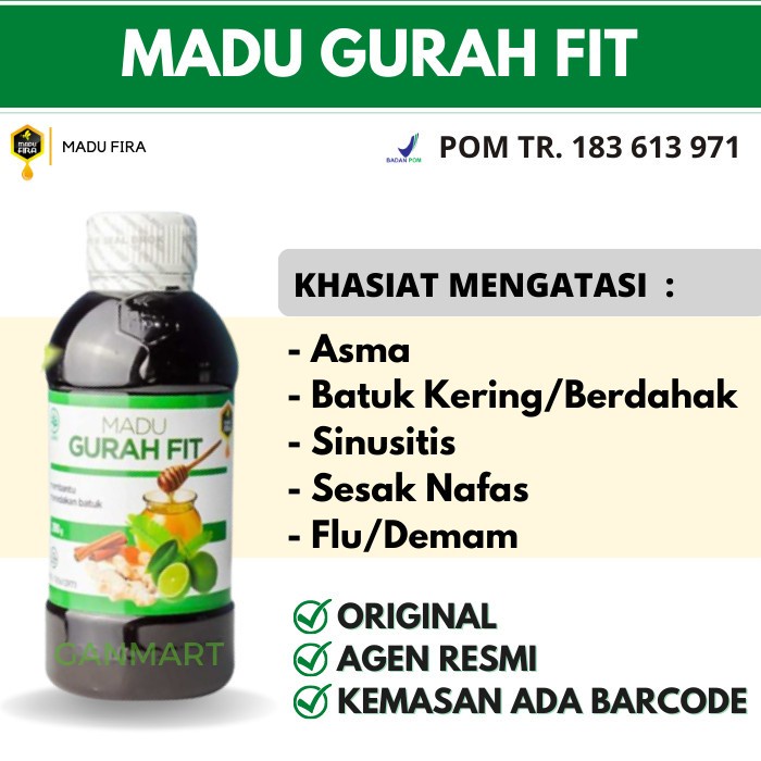 Jual Madu Gurah Fit Asli Herbal Atasi Asma Sesak Nafas Batuk Paru Paru Shopee Indonesia 9762