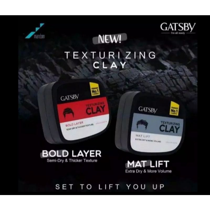 Jual Gatsby Texturizing Clay Bold Layer | Shopee Indonesia