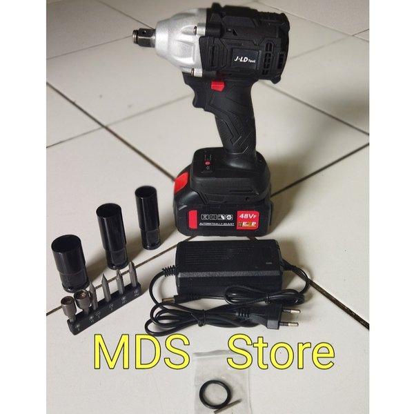 Jual Cordless Impact Wrench Jld S Brushless Alat Buka Baut Torsi Nm Shopee Indonesia