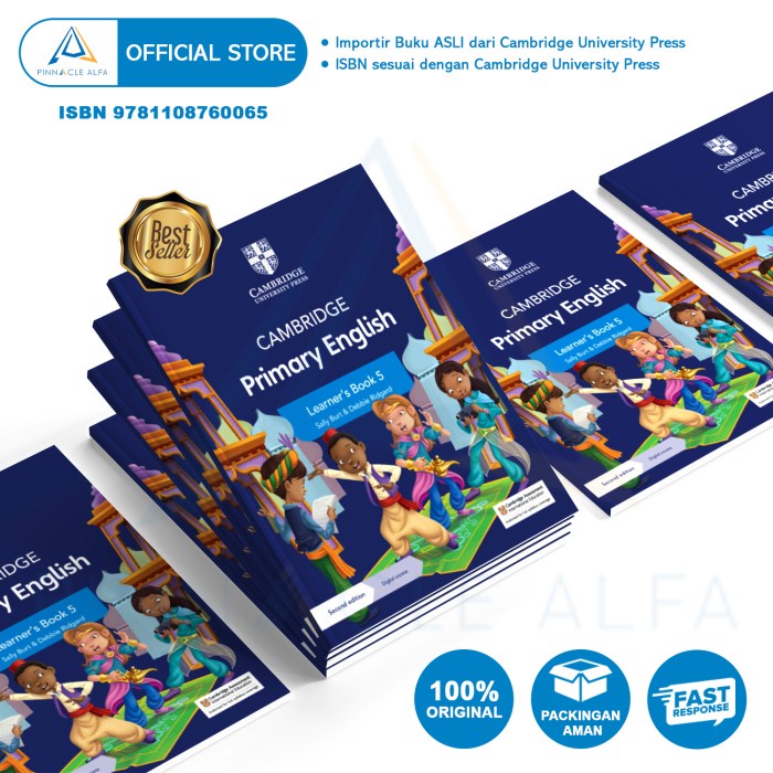 Jual New Cambridge Primary English LearnerS Book With Digital Access 5 ...