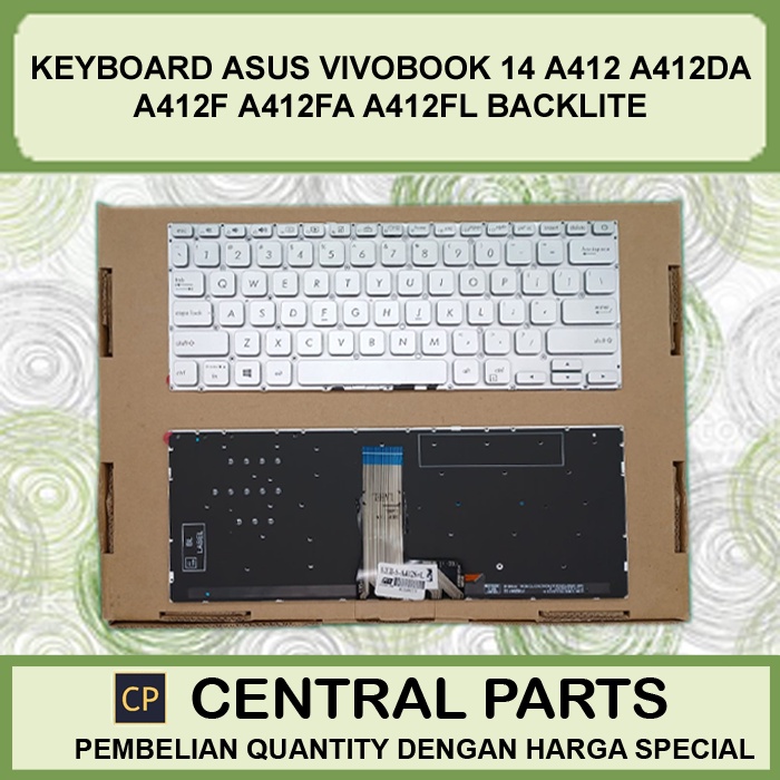 Jual Keyboard Laptop Asus Vivobook 14 A412 A412da A412f A412fa Silver