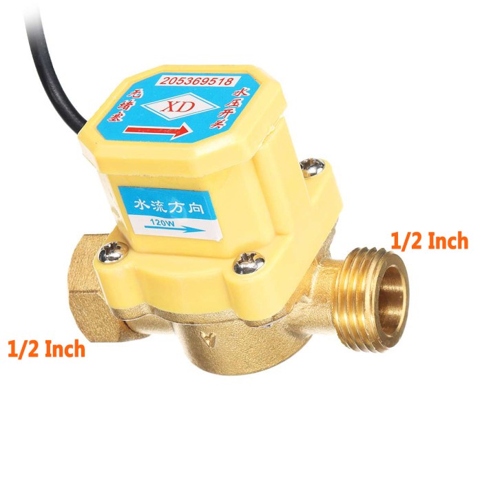 Jual Asli Water Flow Saklar Pompa Otomatis Switch Ukuran 1/2 , 3/4 & 1 ...