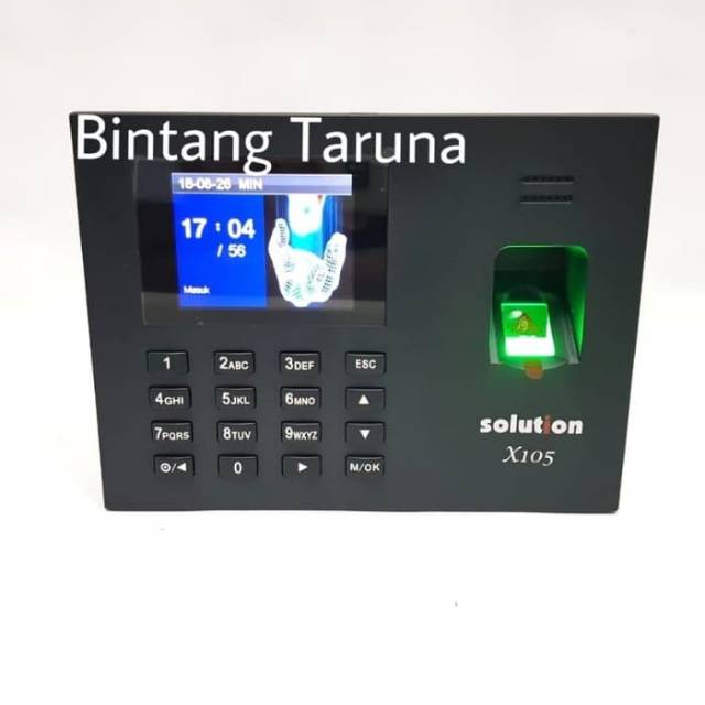 Jual Mesin Absen Fingerprint Solution X 105 Mesin Absen Solution X ...