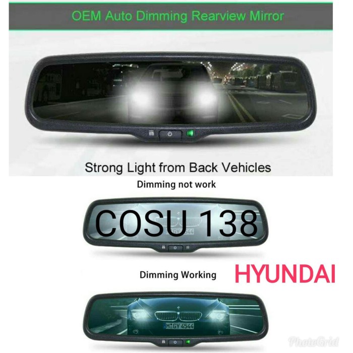 Jual Kaca Spion Auto dimming mirror Hyundai Creta Stargazer Kona