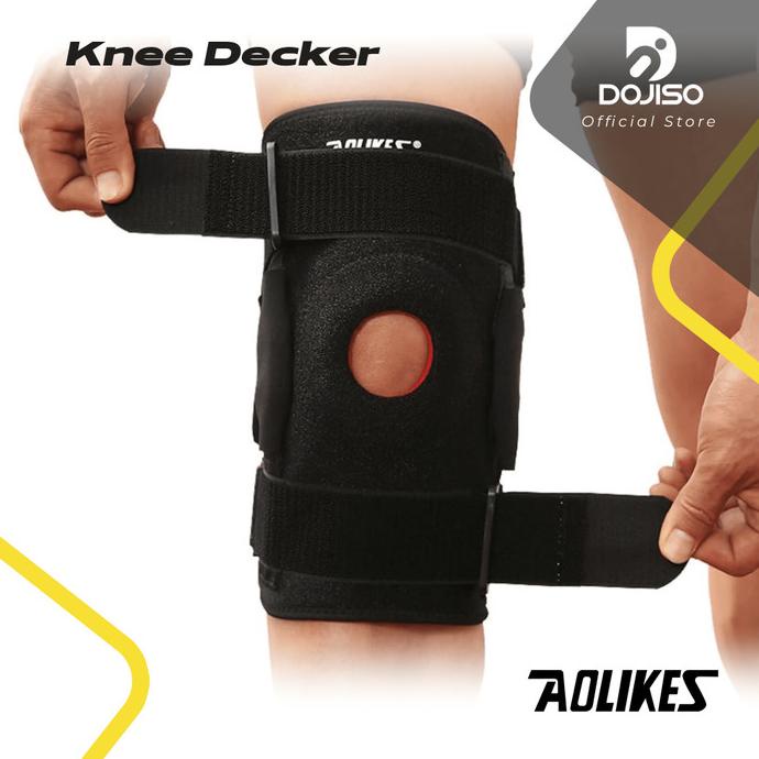 Jual Deker Lutut Premium AOLIKES 7907 Knee Support Decker Kneepad Strap ...