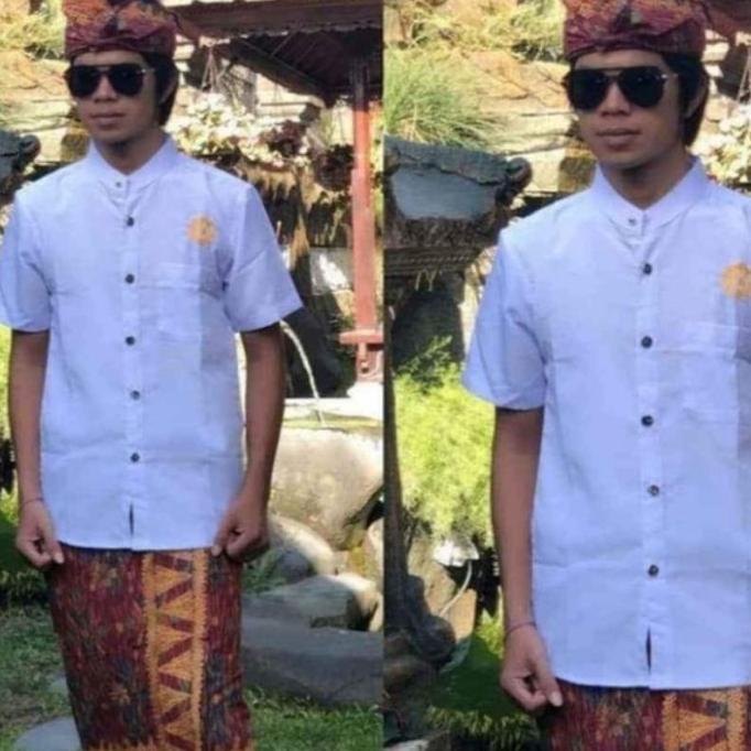 Jual Baju Semi Safari Pria Pakaian Adat Bali Shopee Indonesia