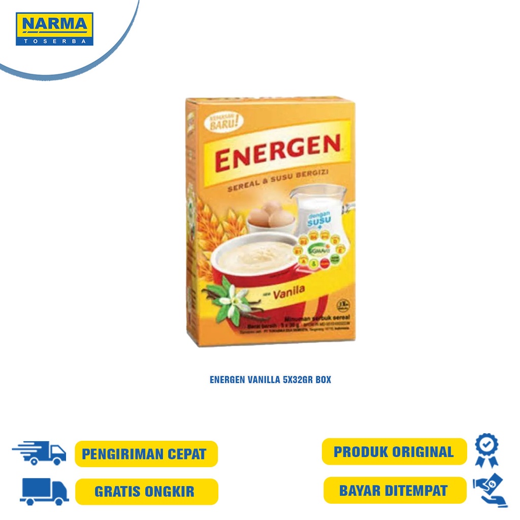 Jual ENERGEN sereal bergizi box - sachet - bag kacang hijau | jahe ...