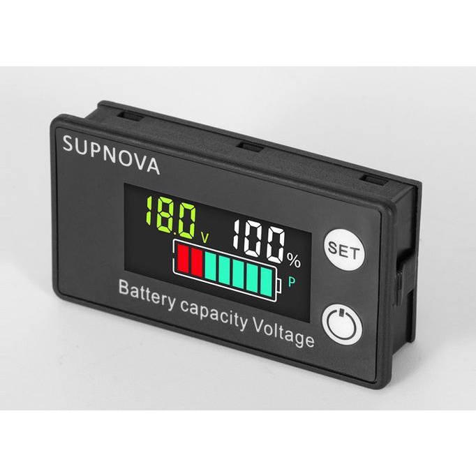 Jual Supnova Battery Capacity Voltage Lcd Voltmeter Shopee Indonesia