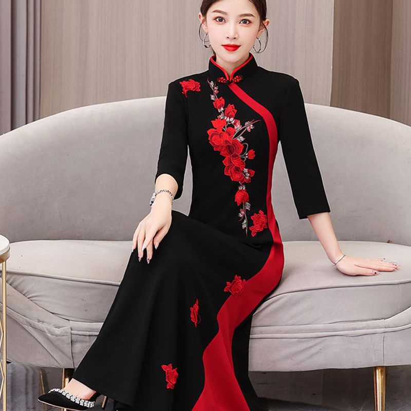 Cheongsam dress cheap muslimah