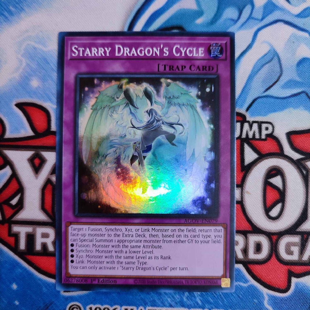 Jual yugioh starry dragon's cycle AGOV super rare 1st original | Shopee ...