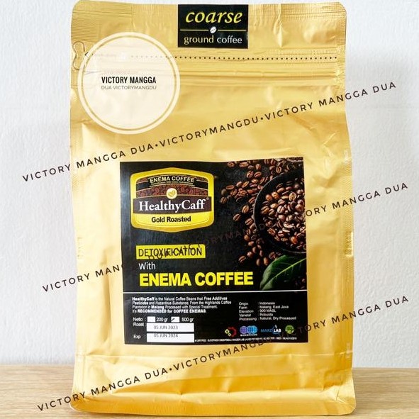Jual Healthy Caff (Kopi Enema) enema kopi organik kolon terapi grab ...