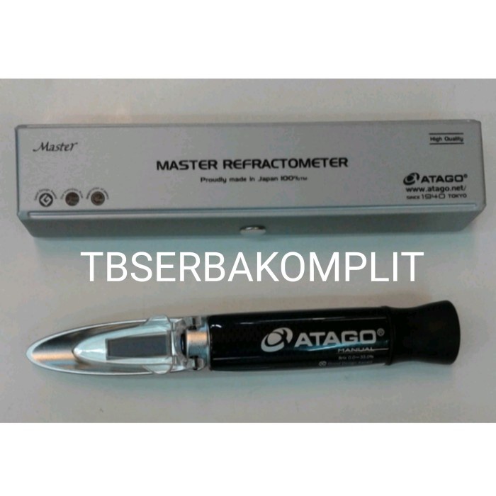 Jual [Original] Atago Japan Master 20M Refractometer Brix 0-20 Ukur ...