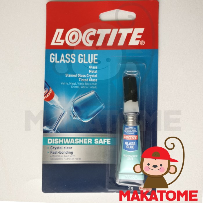Jual Loctite Instant Glass Glue 0.07 Oz 2g lem kaca 2 gr gram gelas