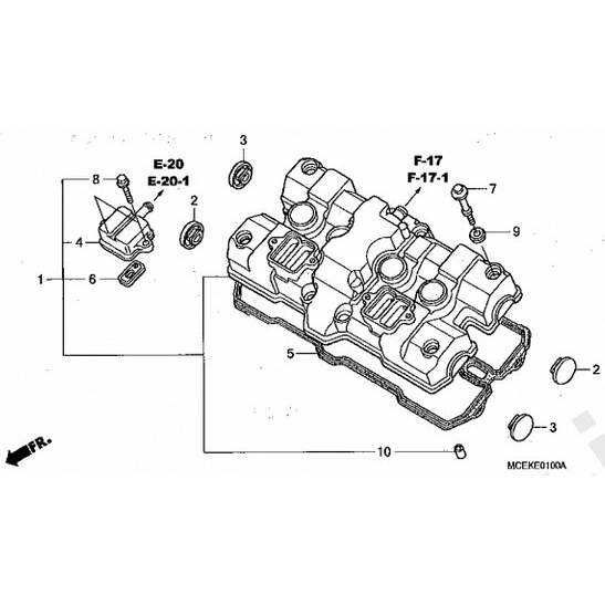 Jual Promo Packing Paking Karet Gasket Head Cover Honda Cb400 Vtech