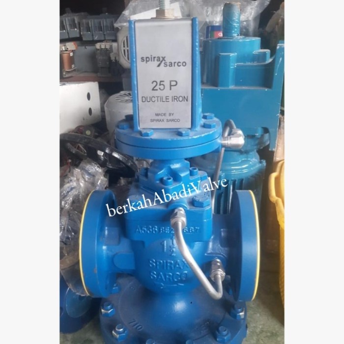 Jual PRV/PRESSURE REDUCING VALVE SPIRAX SARCO TYPE 25P DN40 (11/2"INCHI