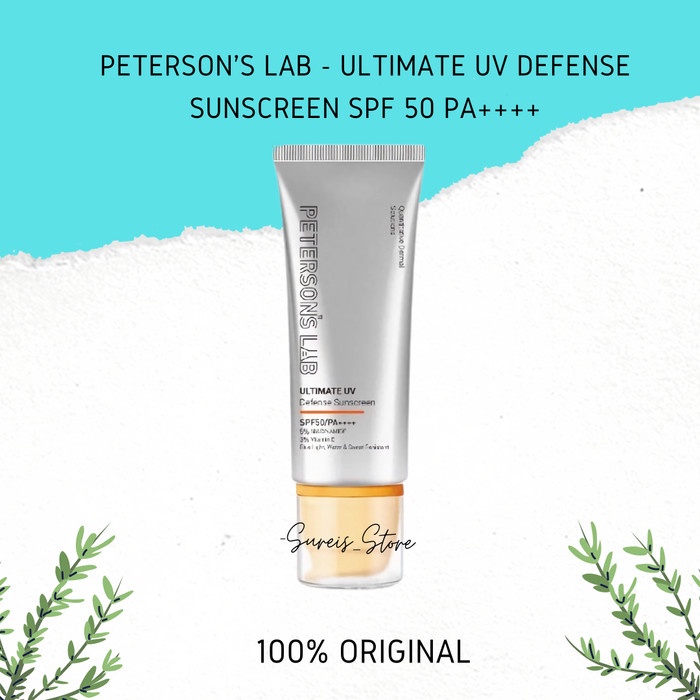 Jual Peterson'S Lab Ultimate Uv Defense Sunscreen Spf 50 Pa ...