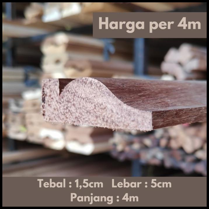 Jual BEST DEAL LD-56 LIS PROFIL KAYU KAMPER & MERANTI WALL MOULDING ...