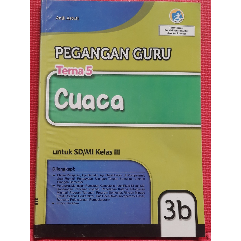 Jual Pegangan Guru Tematik Kelas 3 Tema 5 6 7 8 Semester 2 SD/MI K13 ...