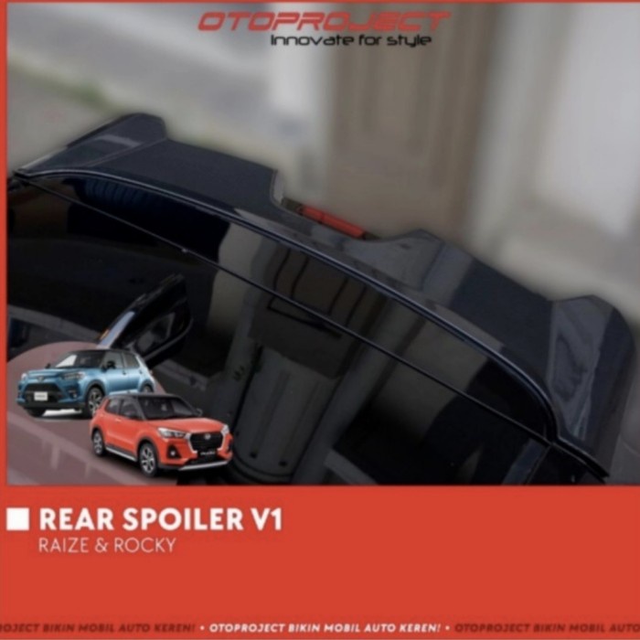 Jual SPOILER RAIZE DAN ROCKY - REAR SPOILER RAIZE ROCKY termurah ...