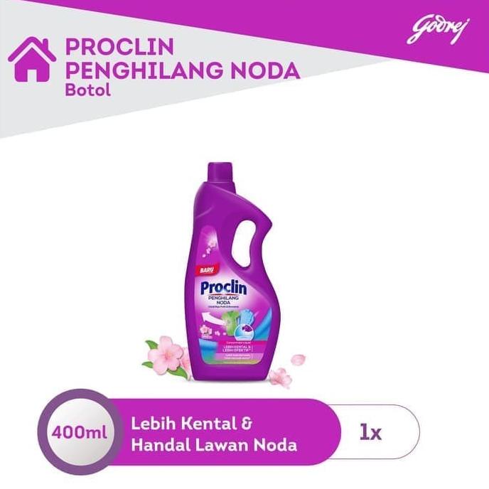 Jual Proclin Liquid Penghilang Noda Botol 400 Ml | Shopee Indonesia