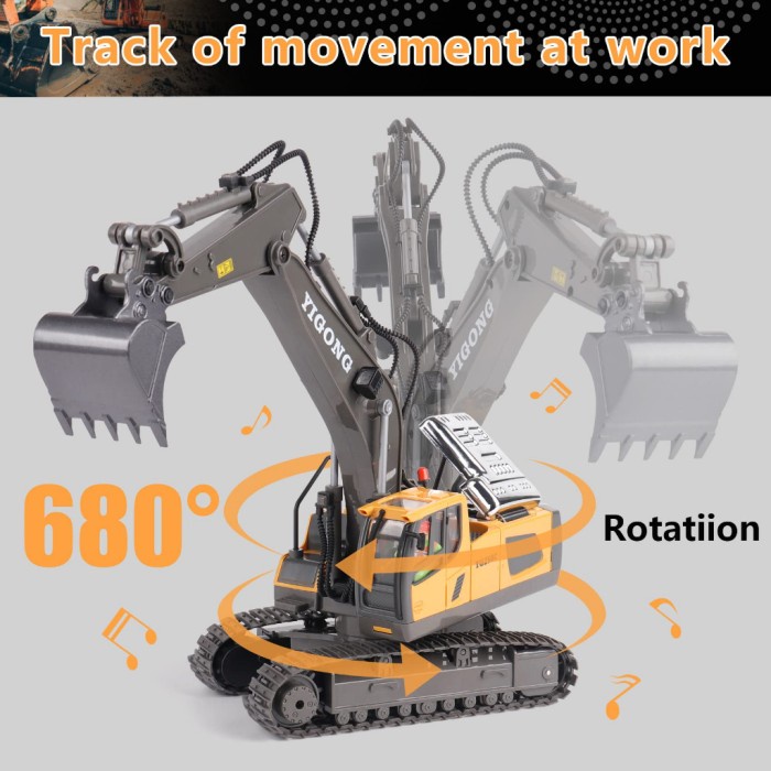 Jual EXCAVATOR REMOTE CONTROL EXCAVATOR+DUMP TRUCK KENDARAAN KONSTRUKSI ...