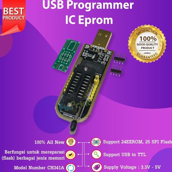 Jual Promo Terbaru Flash Bios Usb Programmer Ch341A Terbaru | Shopee ...
