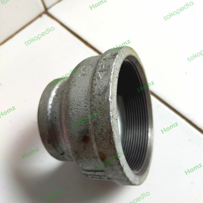 Jual Galvanis Galvanise Vlok Sok X Inch In Reducer Sock Plok Sok