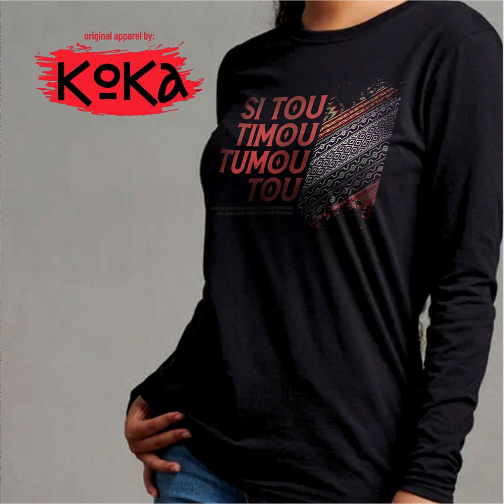 Jual T-Shirt Distro Premium - SI TOU TIMOU TUMOU TOU - Kaos Khas MANADO ...
