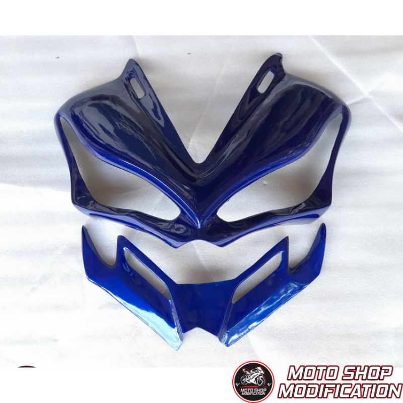 Jual Topeng Monster Kedok Cover Lampu Winglet Yamaha R15 OLD V1 V2 2014 ...