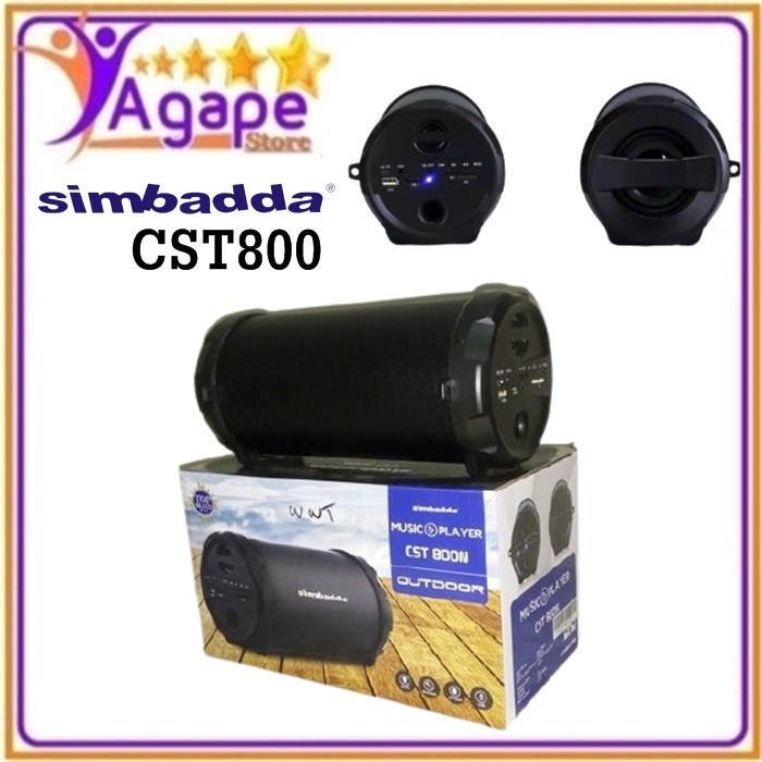 Jual New Simbadda Speaker Cst N Music Player Black Shopee Indonesia