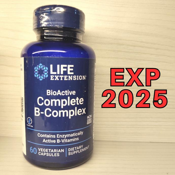 Jual Life Extension Bioactive Complete B-Complex 60 Vegetarian Capsules ...