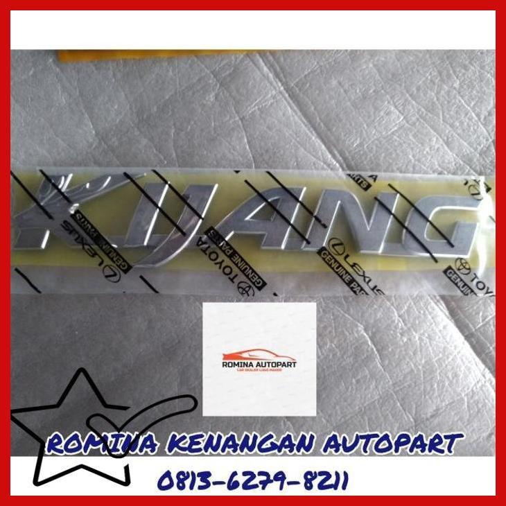 Jual Emblem Logo Tulisan Bagasi Kijang Toyota Kijang Inova Original