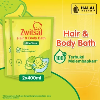 Zwitsal Twinpack Aloe Vera 2x400mL
