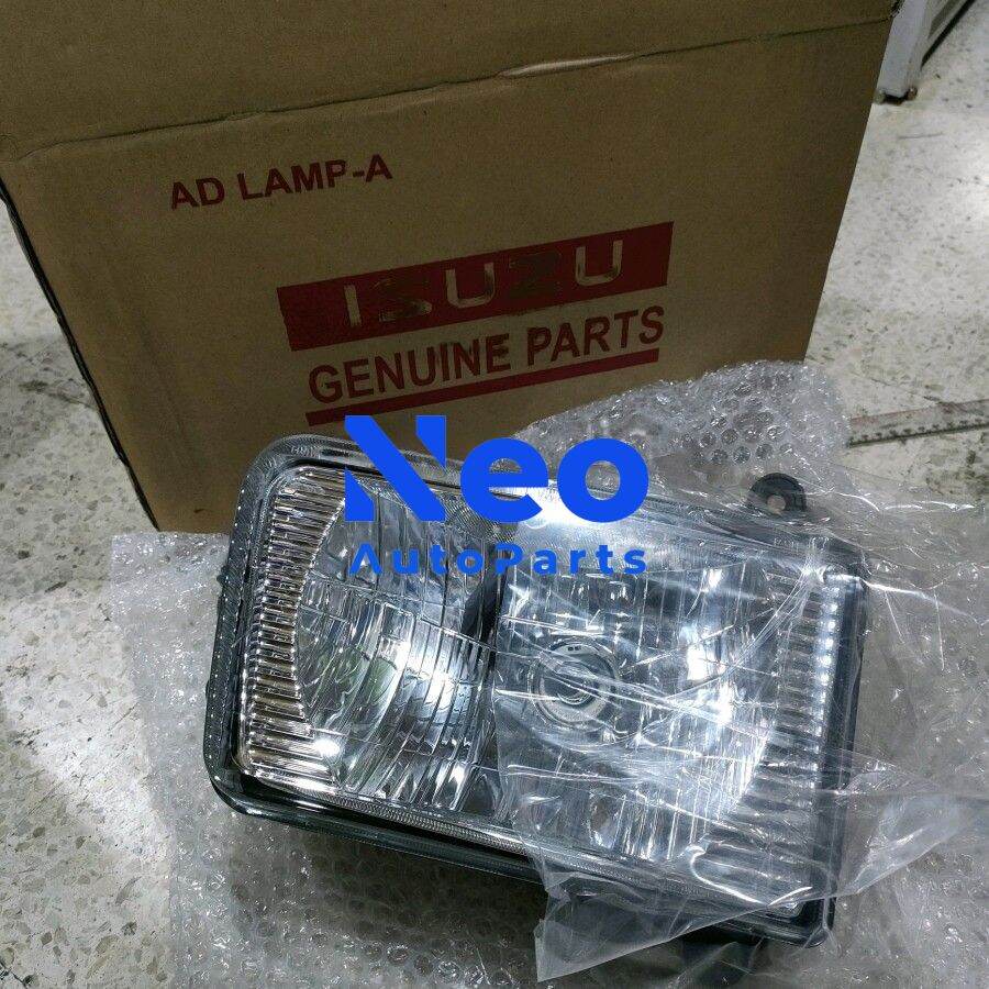 Jual Headlamp Head Lamp Lampu Depan Isuzu Panther Pick Up Kotak Original Shopee Indonesia