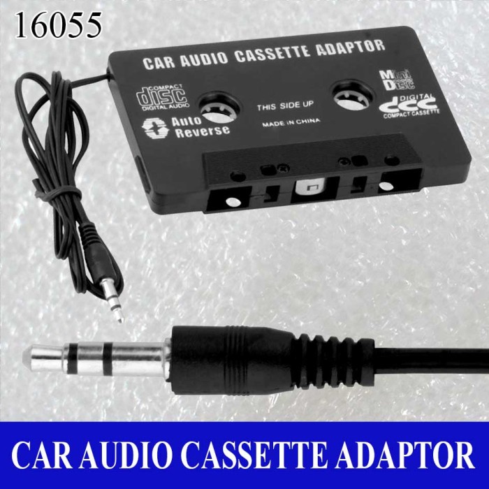 Jual Car Audio Cassette Adaptor Kaset Adaptor MP3 Digital Tape
