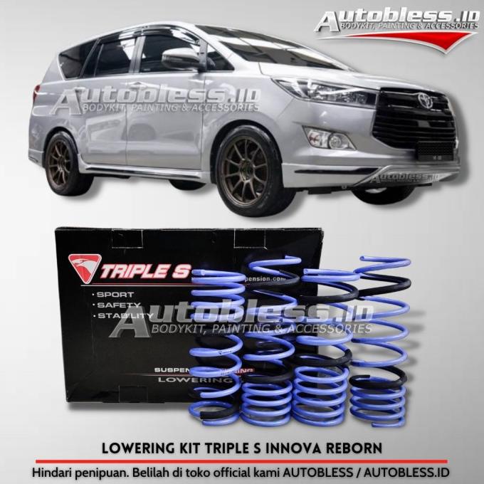 Jual Per Lowering Kit Triple S Toyota Innova Reborn Diesel Not Tein ...