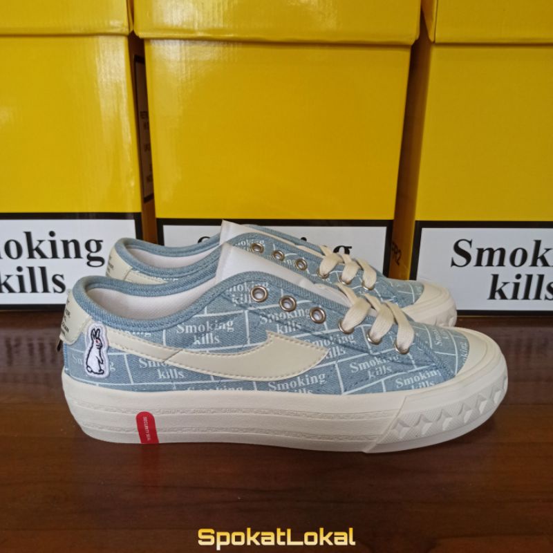 Jual Sepatu Compass X Fxxking Rabbits Fr2 Smoking Kills Low, High 