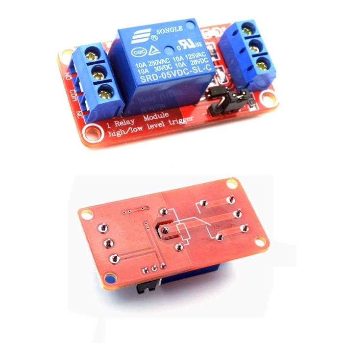Jual New 1 Chan. 24V Relay Module With Optocoupler For Arduino Best ...