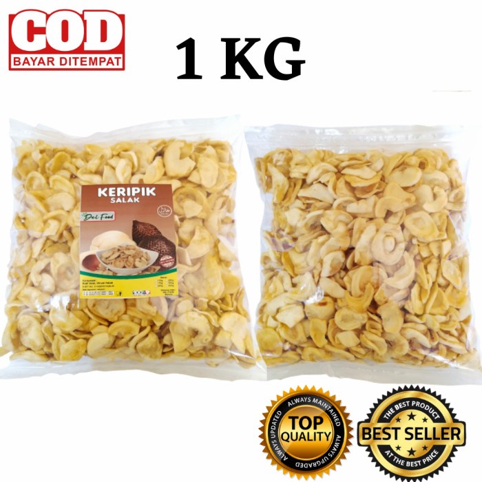 Jual Keripik Keripik Buah Premium Salak Nangka Apel Rambak Pisang