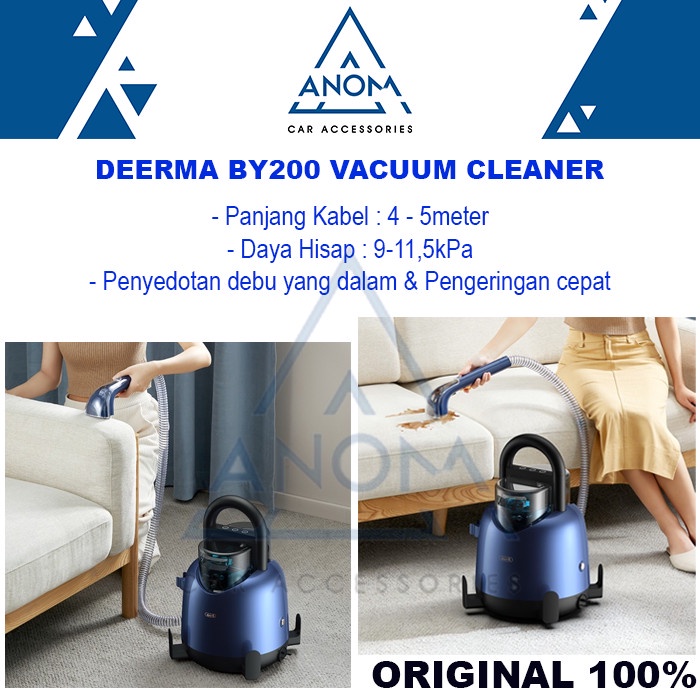 Jual DEERMA BY200 Vacuum Cleaner Dry Wet Vakum Sofa Fabric Cleaning Machine Shopee Indonesia