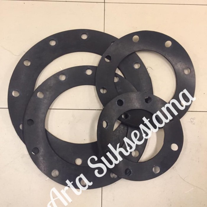 Jual Gasket Karet 3Mm 10" Inch Jis10K Ff / Packing Karet Flange Rubber