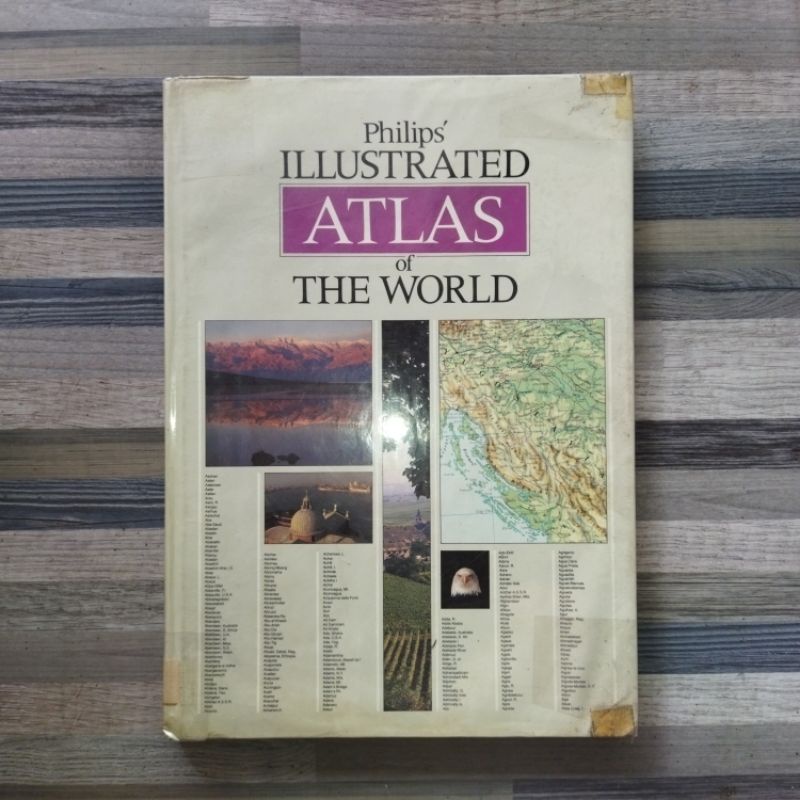 Jual PHILIPS ILLUSTRATED ATLAS OF THE WORLD | Shopee Indonesia