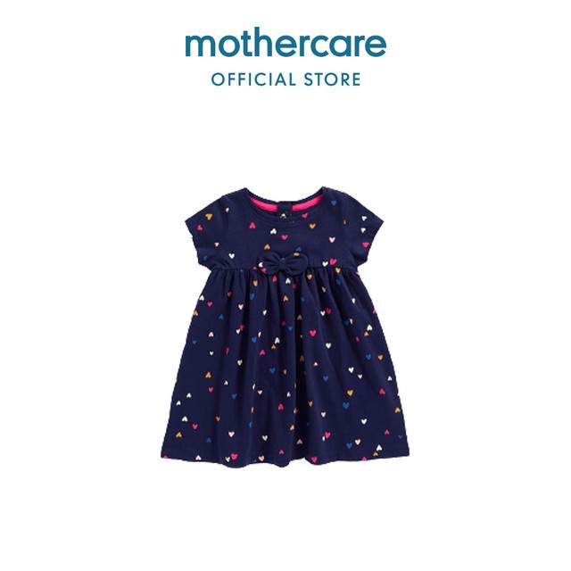 Mothercare Navy Butterfly Jersey Dress