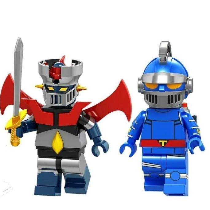 Mazinger z best sale lego minifigure