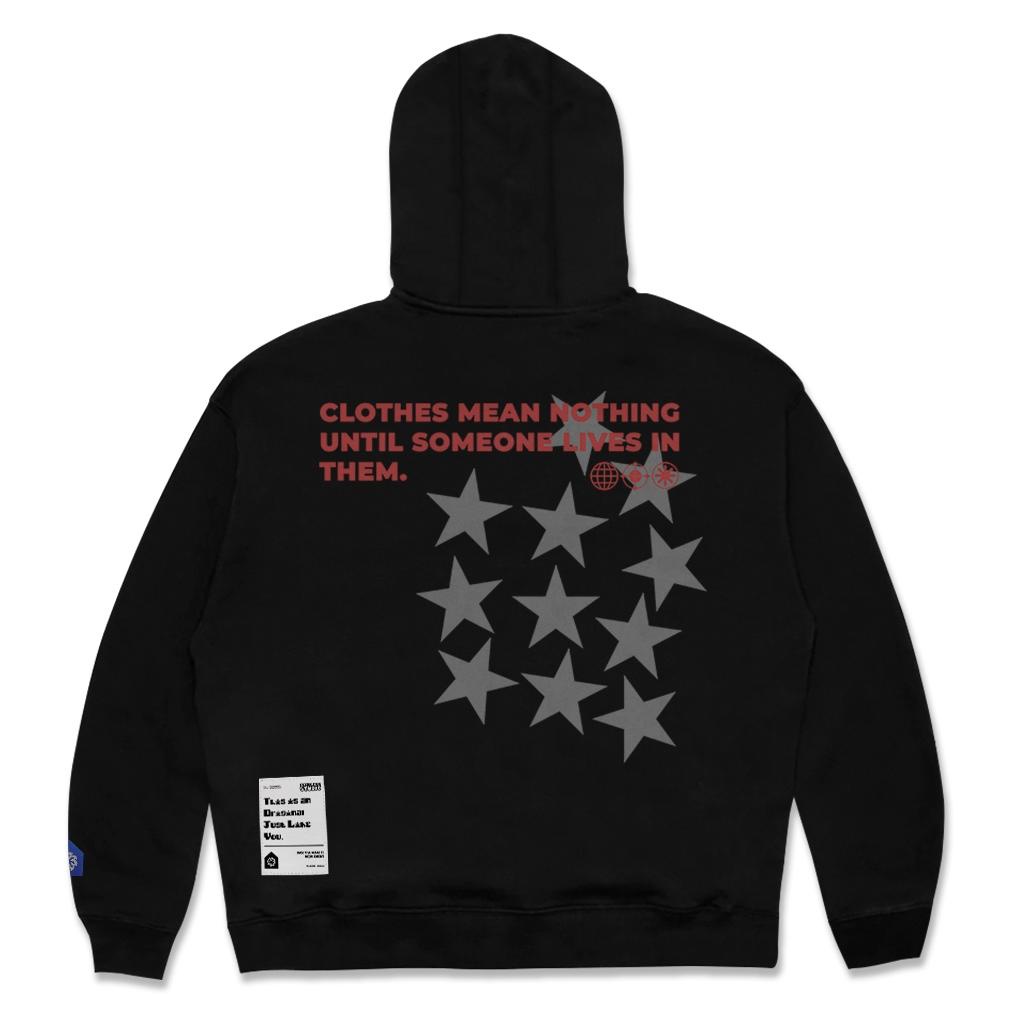 Jual Fearless Studio Oversized Hoodie - Manner Black | Shopee Indonesia