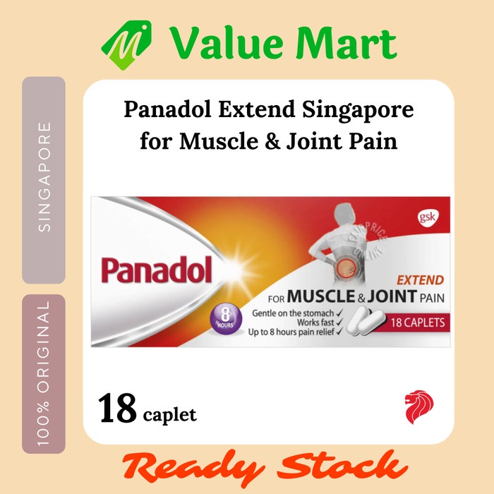 Jual Panadol Extend For Muscle And Joint Obat Otot Dan Sendi Singapore Shopee Indonesia 7261