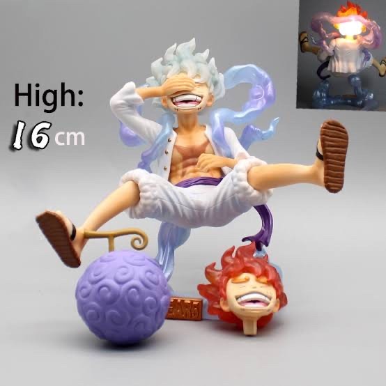 Jual Baru Action Figure One Piece Monkey D Luffy Gear 5 Smile Version ...