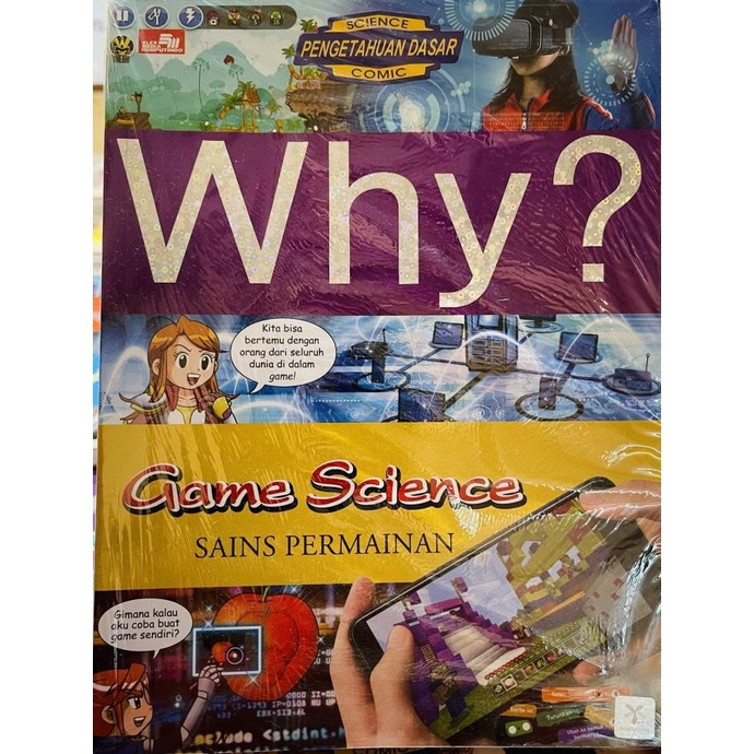 Jual buku komik science why? Game science sains permainan | Shopee ...