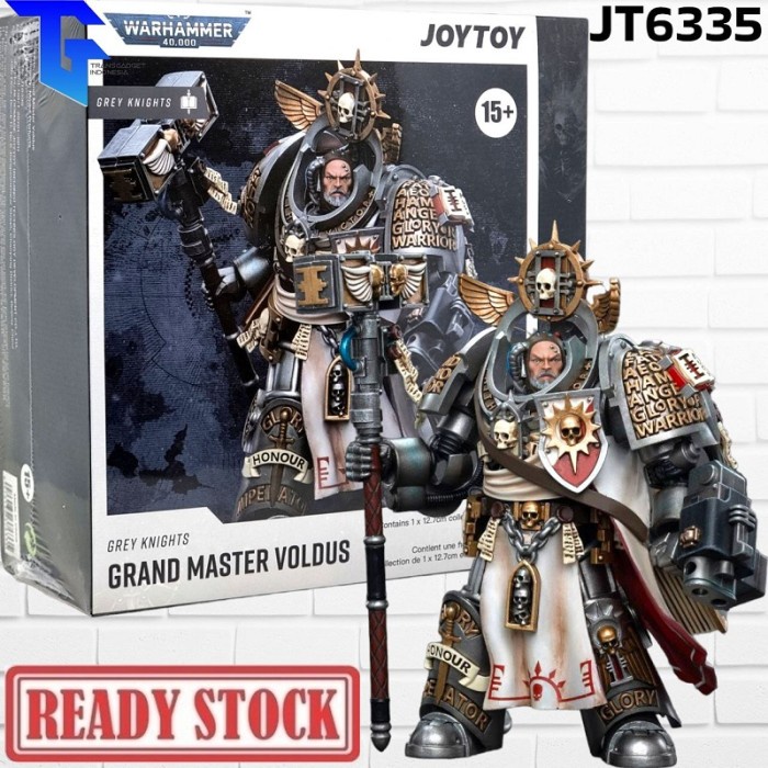 Jual Joytoy 118 Warhammer 40k Grey Knights Grand Master Voldus Jt6335