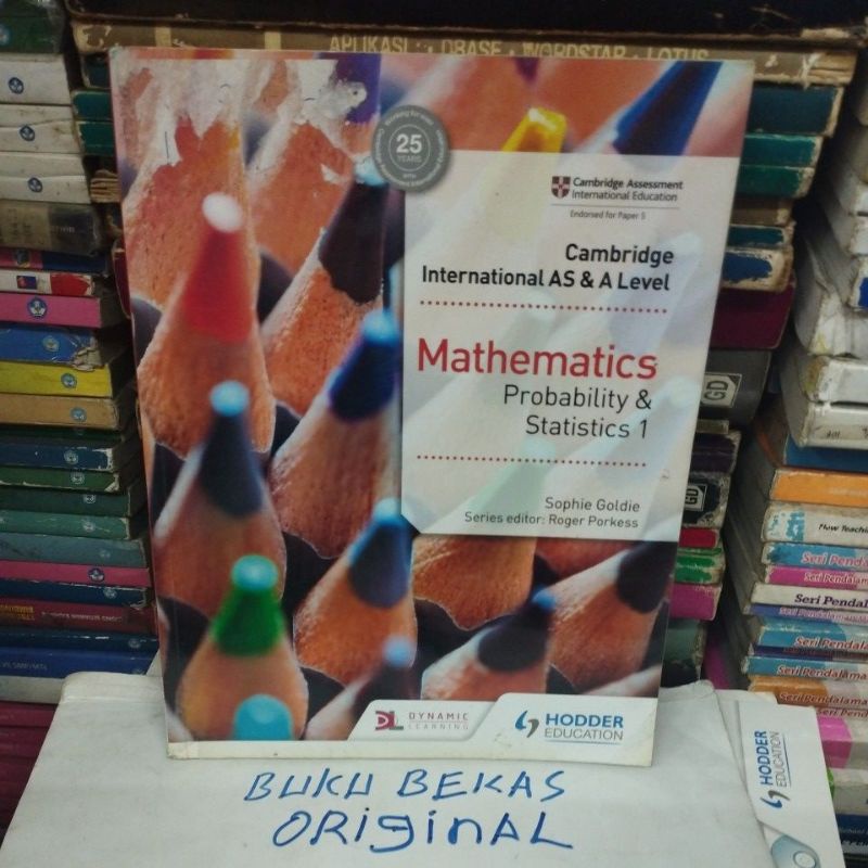 Jual Mathematics Probability & Statistics 1 original bekas | Shopee ...